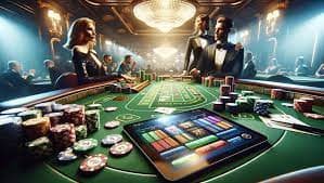 Tampilan aplikasi sojuslot di layar Android dengan live casino dan menu navigasi